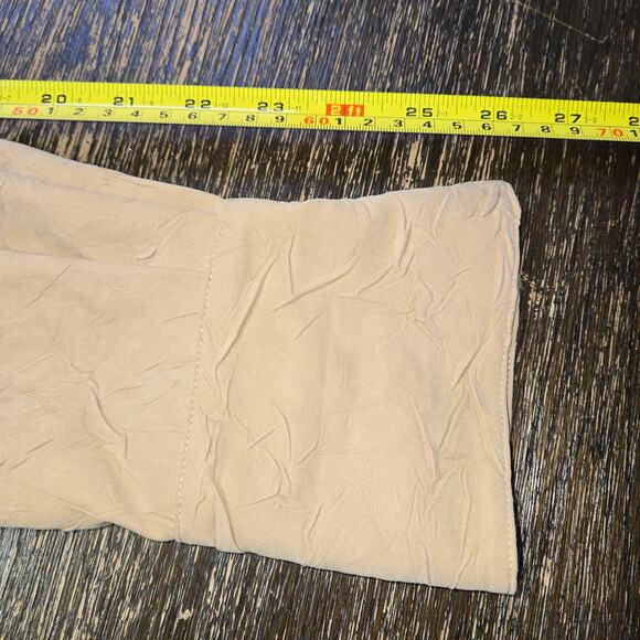 Coldwater Creek PXL Women's Tan Textured Full Zip Roll Tab Sleeves Jacket - Picture 10 of 10